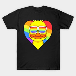 Lgbt Rainbow Gay Pride Lgbt Heart Animal T-Shirt